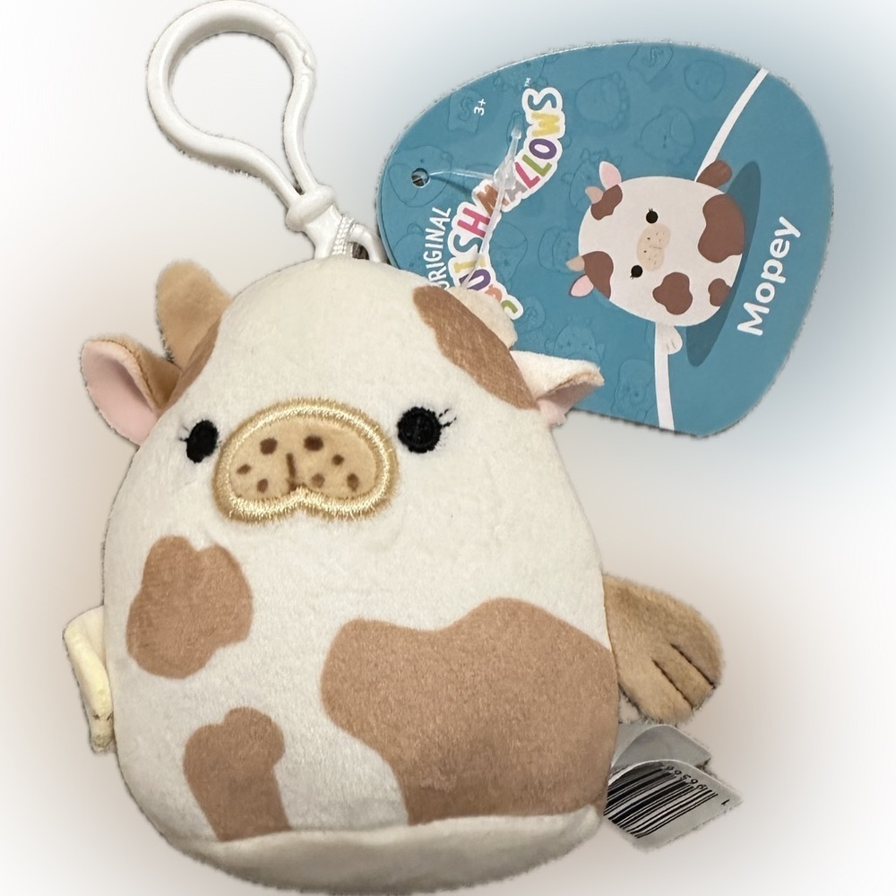 Nwt  Clip 3" Mopey the Seacow Squishmallows